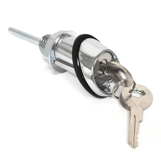 Trunk Lock Cylinder & Sleeve Kit + 2 Keys | 1964-66 Ford Mustang