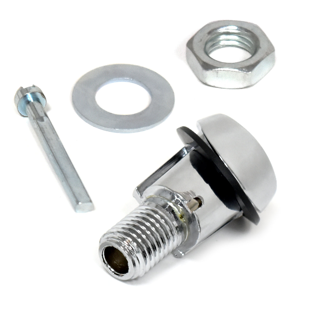 Trunk Lock Cylinder Sleeve with Extension | 1965-66 Ford Mustang