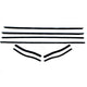 Beltline Window Felt Kit | Coupe / Convertible | 1965-66 Ford Mustang