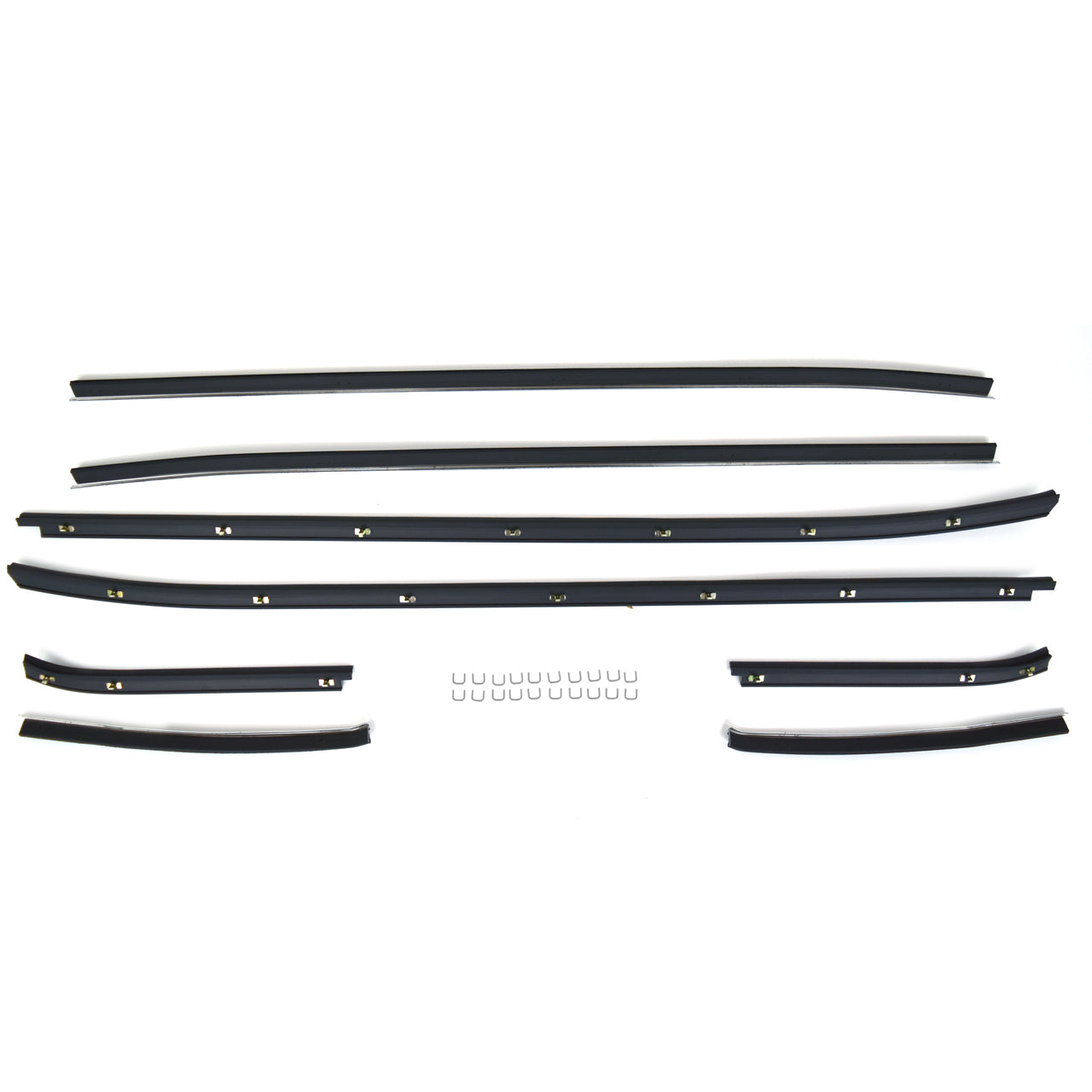 Beltline Window Felt Kit | Fastback | 8 piece | 1971-73 Ford Mustang
