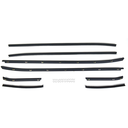 Beltline Window Felt Kit | Fastback | 8 piece | 1971-73 Ford Mustang