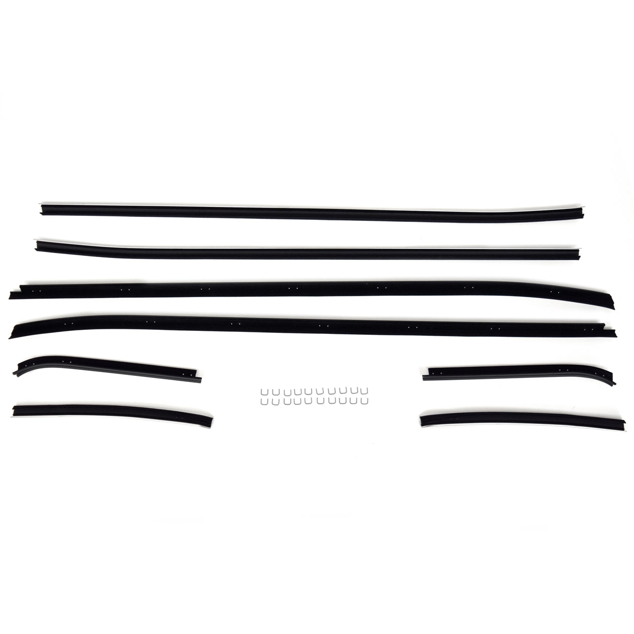Beltline Window Felt Kit | Fastback | 8 piece | 1971-73 Ford Mustang