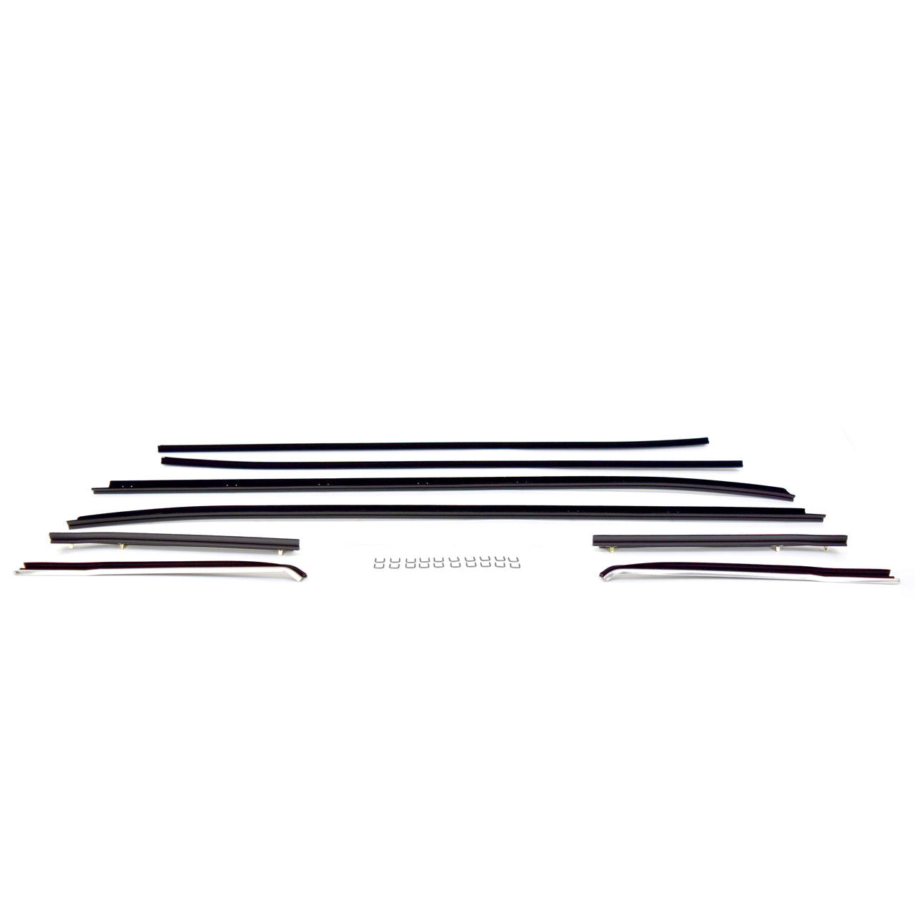 Beltline Window Felt Kit | Fastback | 8 piece | 1971-73 Ford Mustang