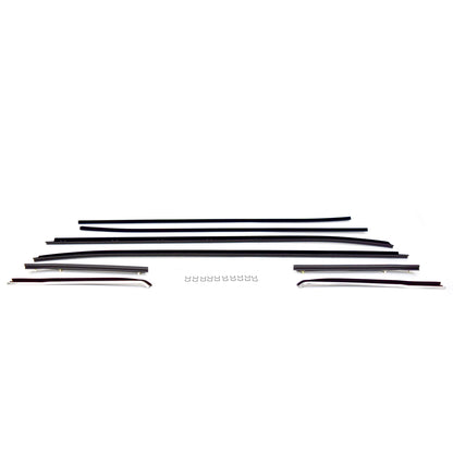 Beltline Window Felt Kit | Fastback | 8 piece | 1971-73 Ford Mustang