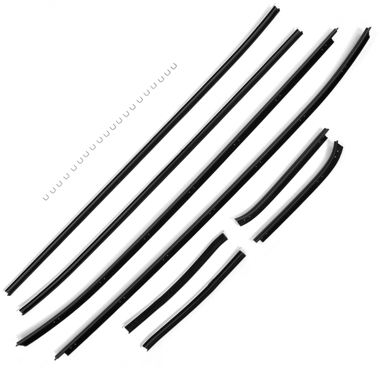 Beltline Window Felt Kit | Coupe | 8 piece | 1971-73 Ford Mustang