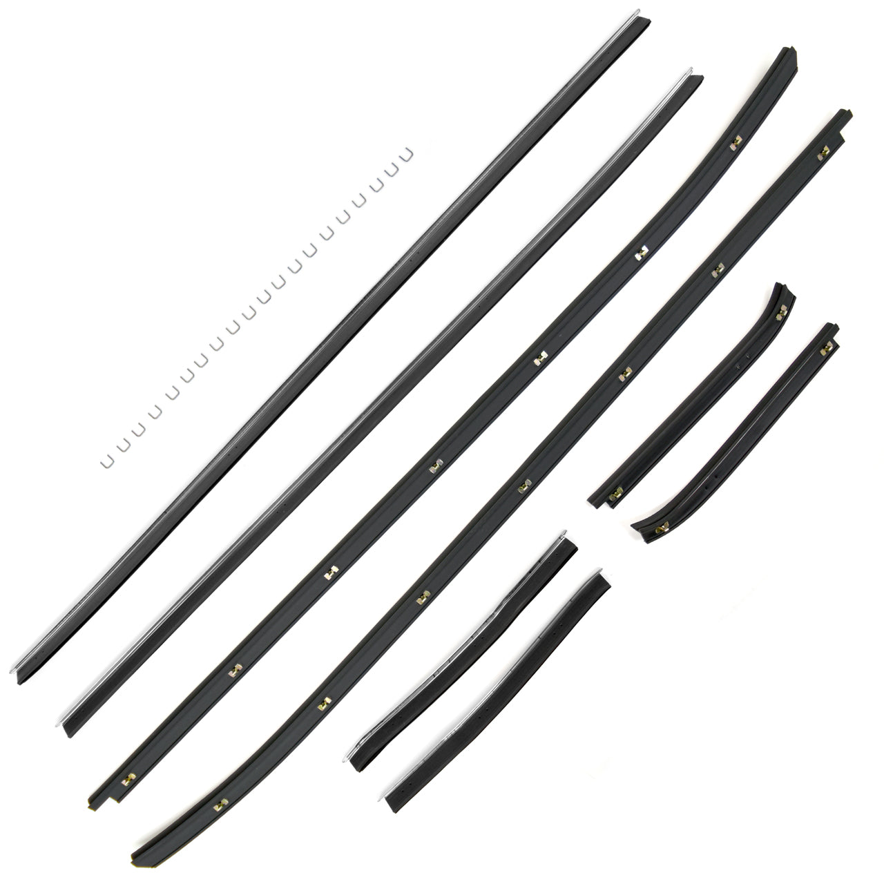 Beltline Window Felt Kit | Coupe | 8 piece | 1971-73 Ford Mustang