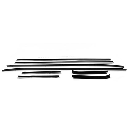 Beltline Window Felt Kit | Coupe | 8 piece | 1971-73 Ford Mustang