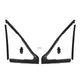 Vent Window Seals | Pair | 1965-66 Ford Mustang