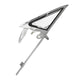 Vent Window Assembly | Clear Glass | LH or RH | 1965-66 Ford Mustang