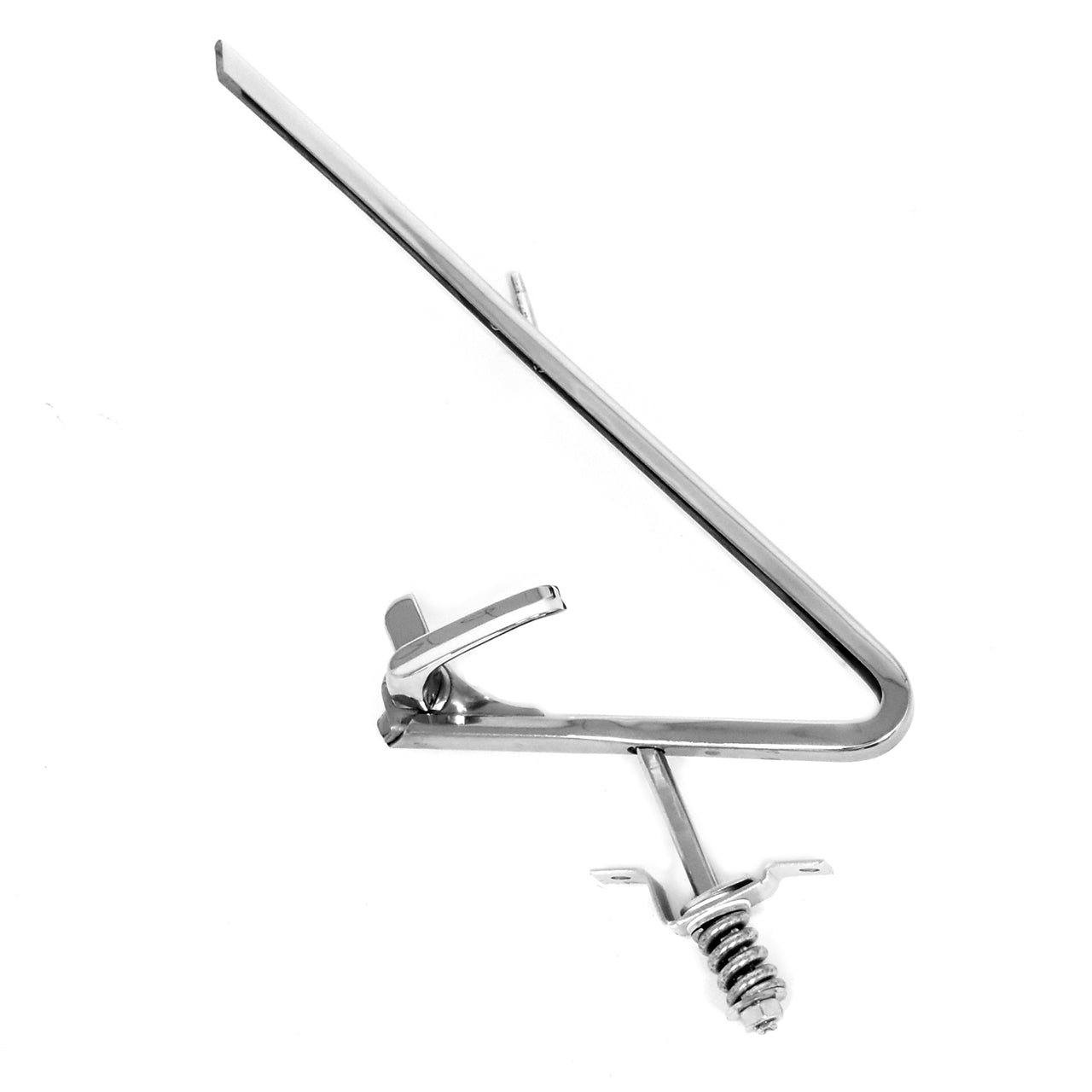 Vent Window Inner Glass Frame with Chrome Handle | LH or RH | 1965-66 Ford Mustang