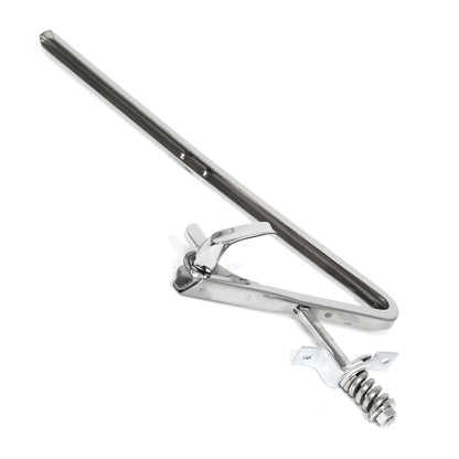 Vent Window Inner Glass Frame with Chrome Handle | LH or RH | 1965-66 Ford Mustang