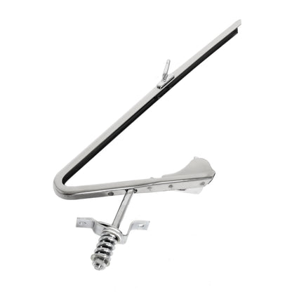 Vent Window Inner Glass Frame with Chrome Handle | LH or RH | 1967 Ford Mustang