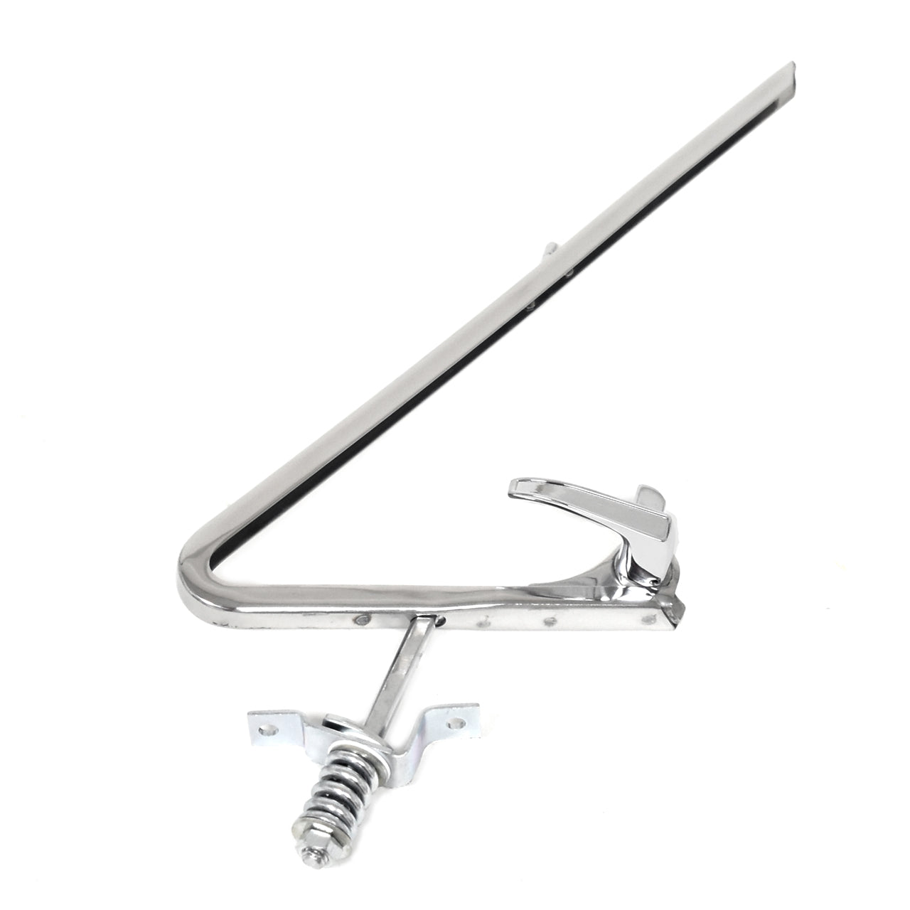Vent Window Inner Glass Frame with Chrome Handle | LH or RH | 1967 Ford Mustang