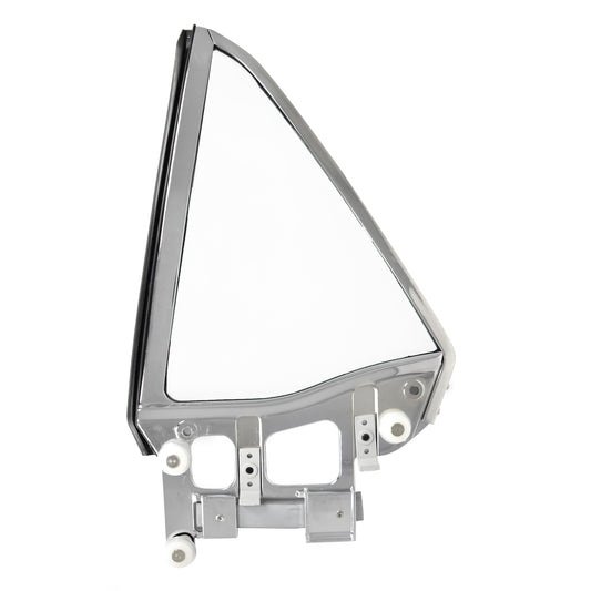 Quarter Window Assembly | Clear Glass | LH or RH | 1967-68 Ford Mustang Coupe