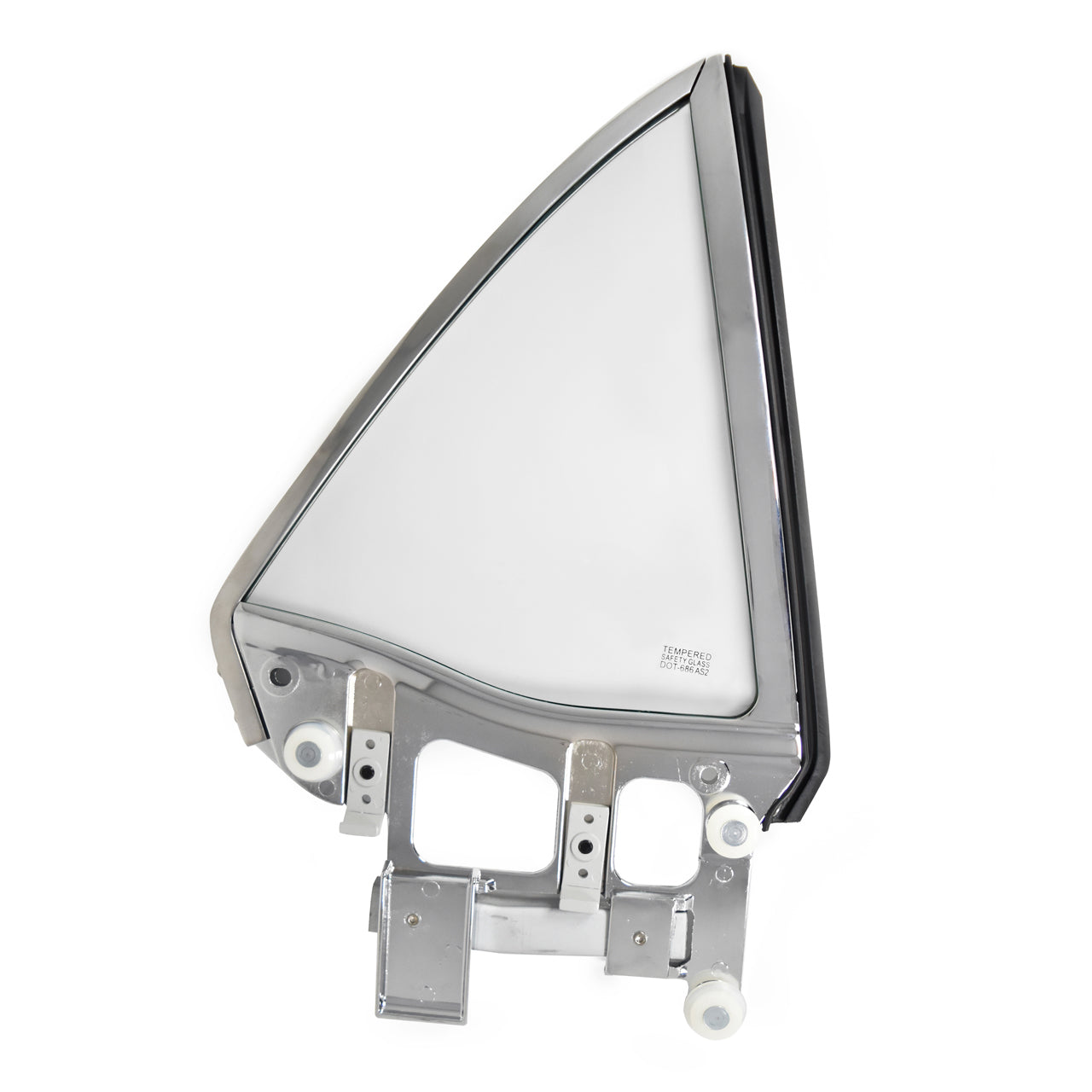 Quarter Window Assembly | Clear Glass | LH or RH | 1967-68 Ford Mustang Convertible