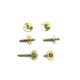 Vent Window Frame Bolts Set | 6 piece | 1965-68 Ford Mustang