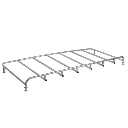 Rear Deck Luggage Rack | Stainless with Hardware | 48.5" Width | 1965-68 Ford Mustang