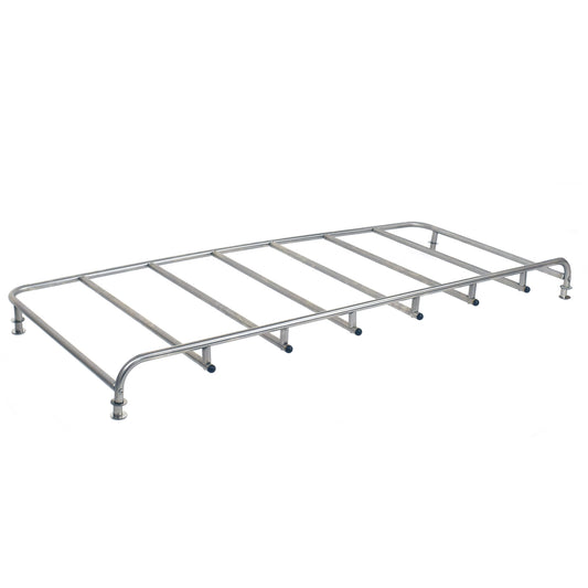 Rear Deck Luggage Rack | Stainless with Hardware | 48.5" Width | 1965-68 Ford Mustang