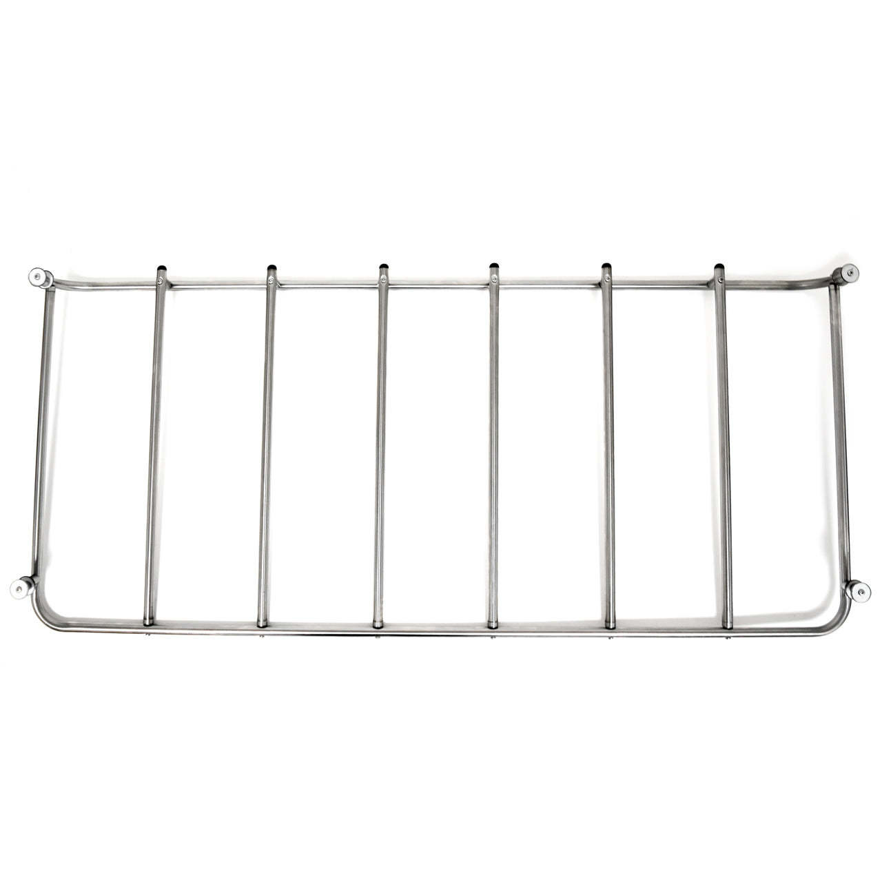 Rear Deck Luggage Rack | Stainless with Hardware | 48.5" Width | 1965-68 Ford Mustang