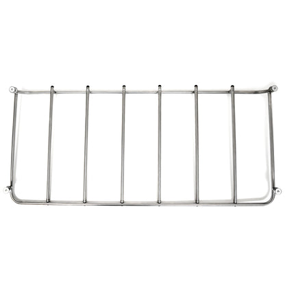 Rear Deck Luggage Rack | Stainless with Hardware | 48.5" Width | 1965-68 Ford Mustang