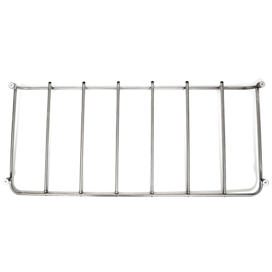 Rear Deck Luggage Rack | Stainless with Hardware | 48.5" Width | 1965-68 Ford Mustang
