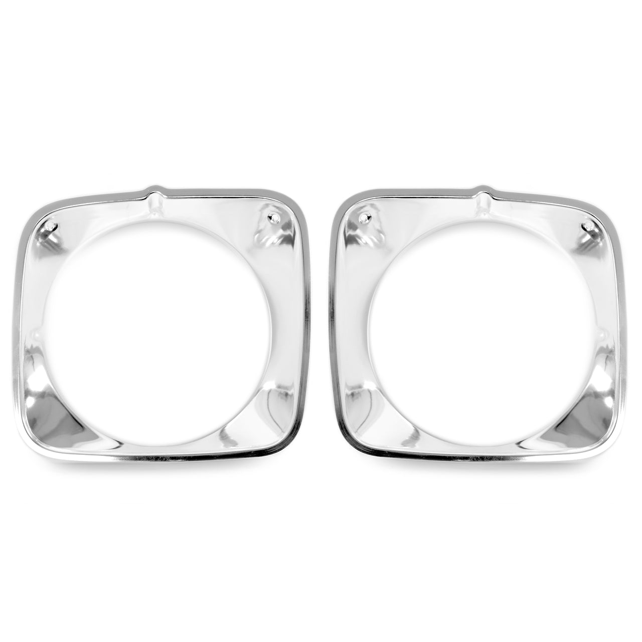 Headlight Doors | Polished Aluminum | Pair | 1973 Ford Mustang