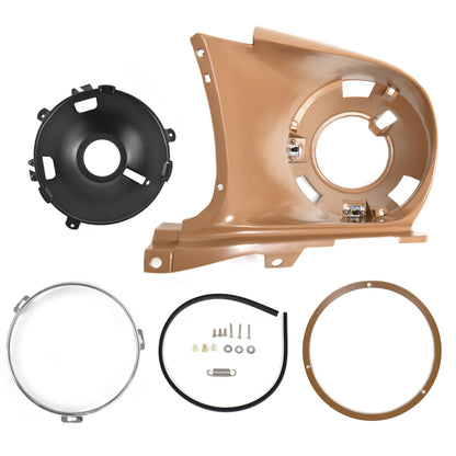 Headlight Mounting Assembly | LH or RH | 1967-68 Ford Mustang