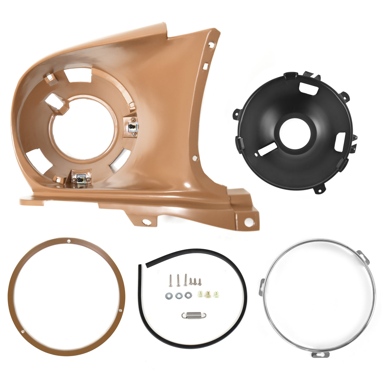 Headlight Mounting Assembly | LH or RH | 1967-68 Ford Mustang