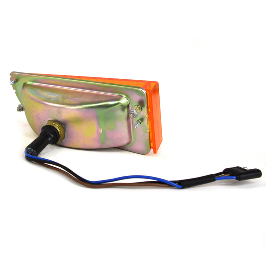 Parking Light / Turn Signal Assembly with Lens | LH or RH | 1971-72 Ford Mustang