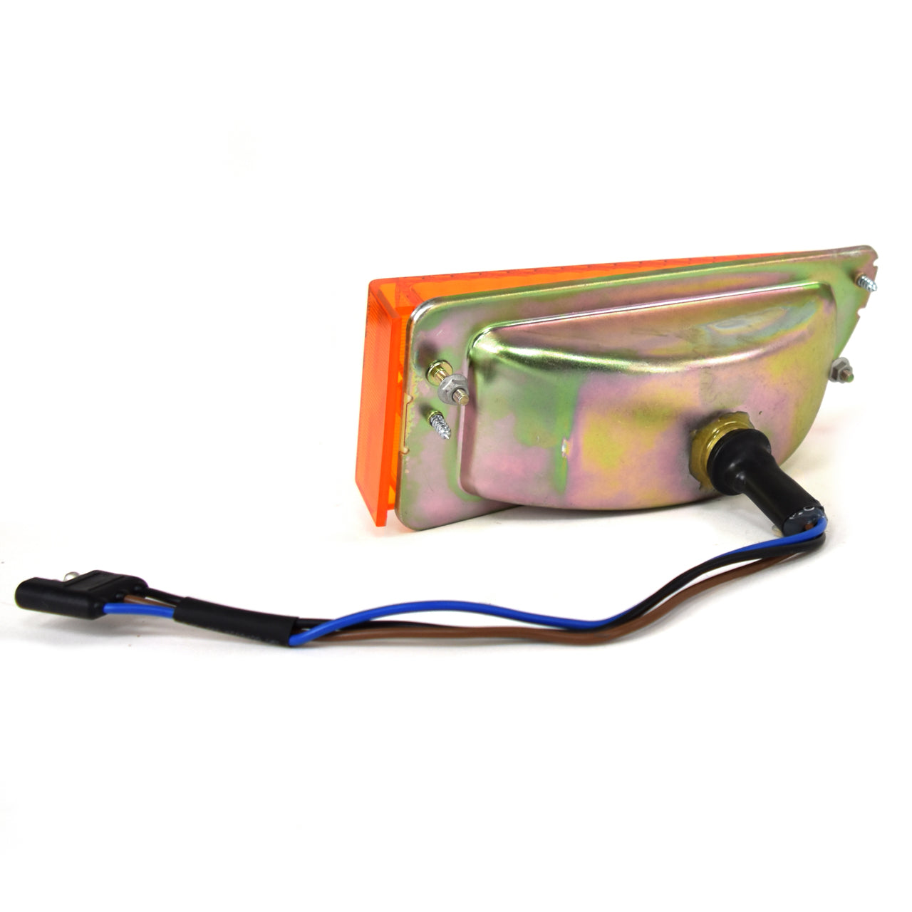 Parking Light / Turn Signal Assembly with Lens | LH or RH | 1971-72 Ford Mustang