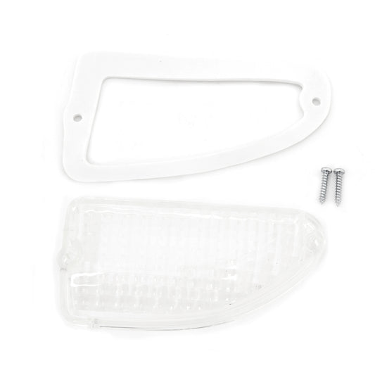 Parking Light / Turn Signal Lens + Gasket & Screws | LH or RH | 1969-70 Ford Mustang