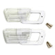 Front Side Marker Lenses with Gaskets & Screws | Pair | 1968 Ford Mustang