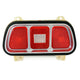 Tail Light Assembly with Lens | LH or RH | 1971-73 Ford Mustang