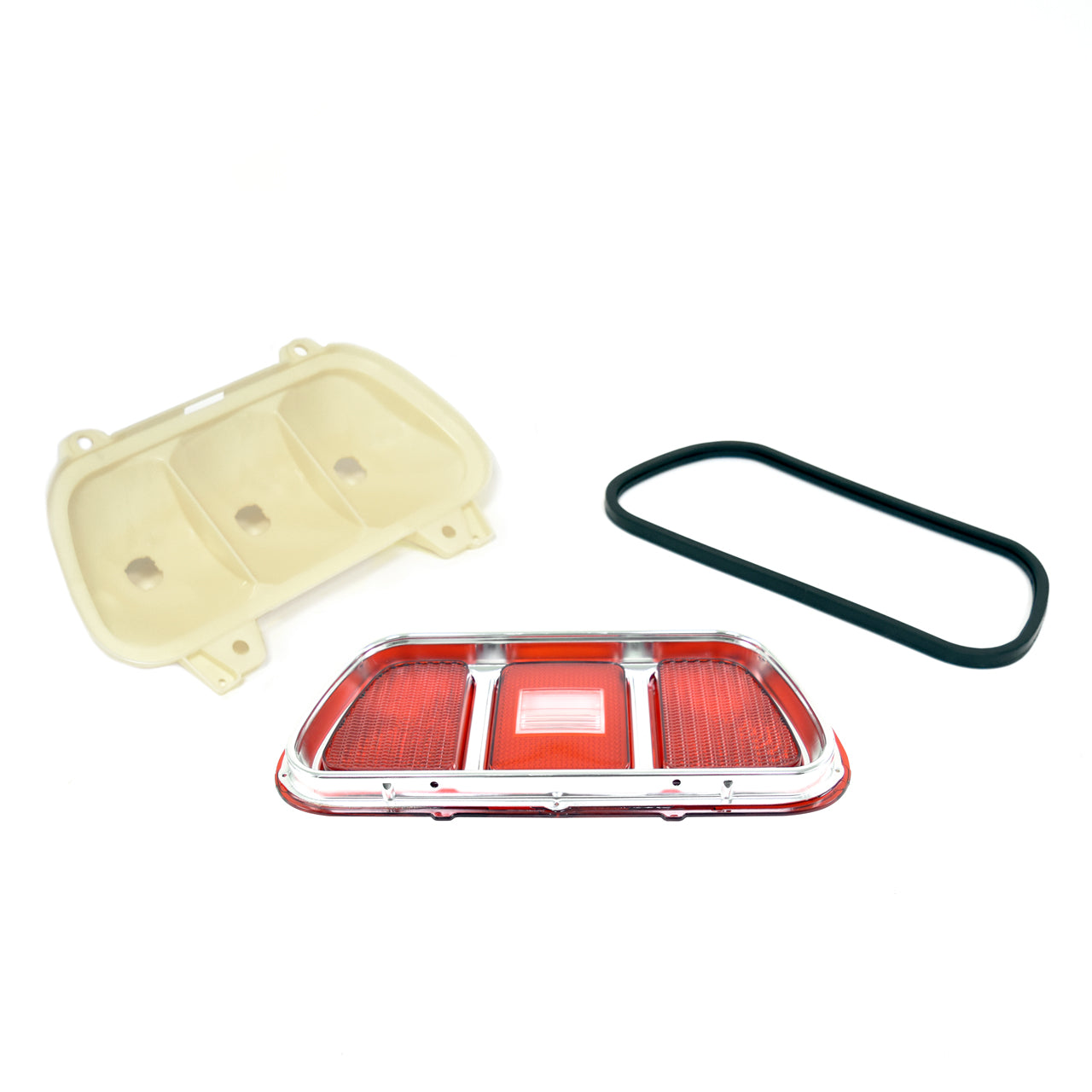 Tail Light Assembly with Lens | LH or RH | 1971-73 Ford Mustang