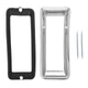 Chrome Tail Light Bezel | LH or RH | 1967 Ford Mustang