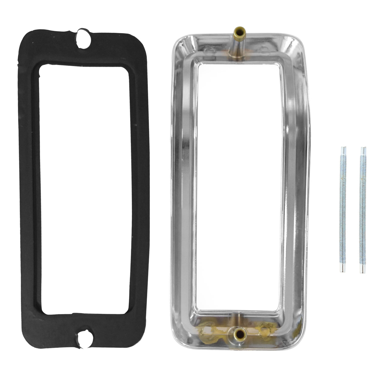 Chrome Tail Light Bezel | LH or RH | 1967 Ford Mustang