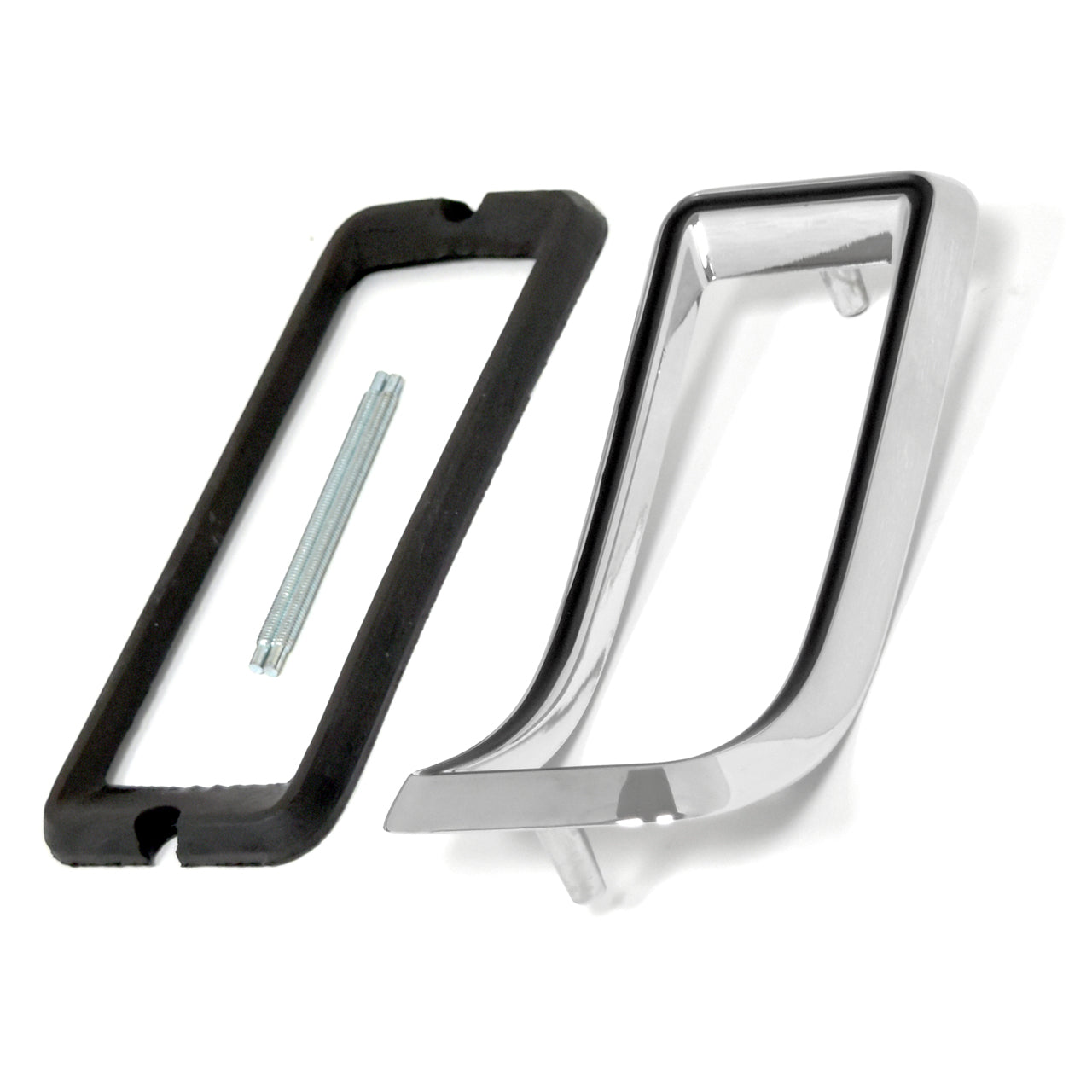 Chrome Tail Light Bezel | LH or RH | 1968 Ford Mustang
