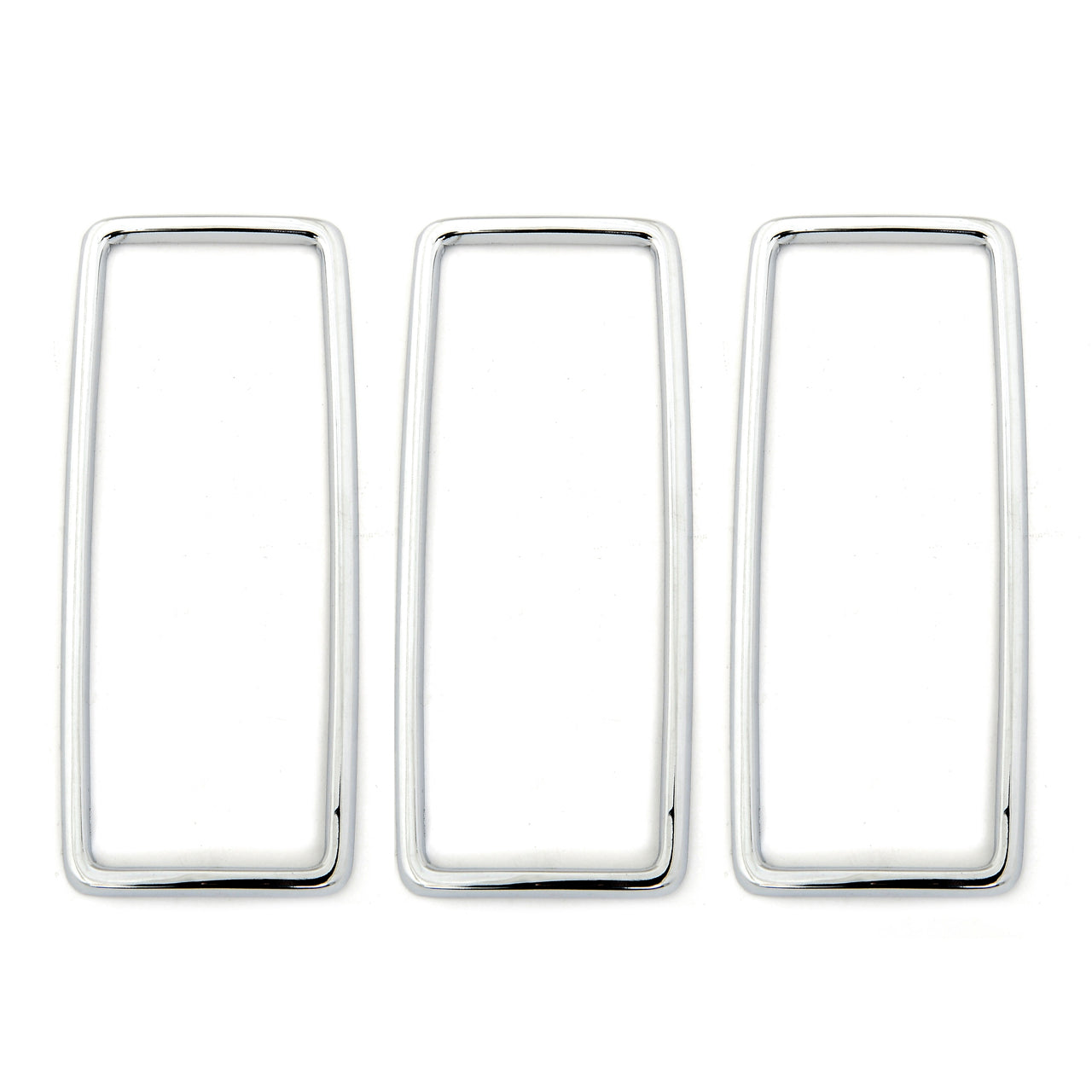 Chrome Tail Light Lens Trim | Set of 3 | LH or RH | 1969 Ford Mustang