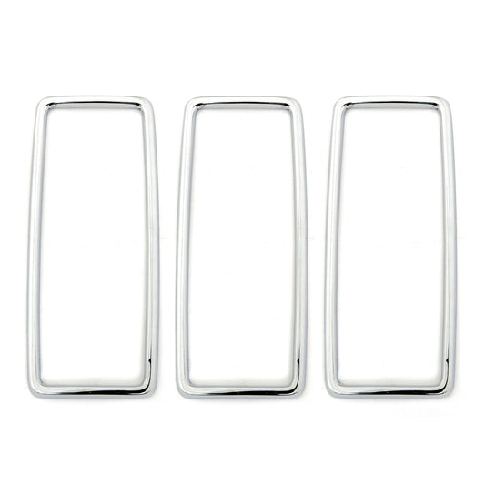 Chrome Tail Light Lens Trim | Set of 3 | LH or RH | 1969 Ford Mustang