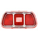 Tail Light Lens with Bezel | LH or RH | 1971-73 Ford Mustang