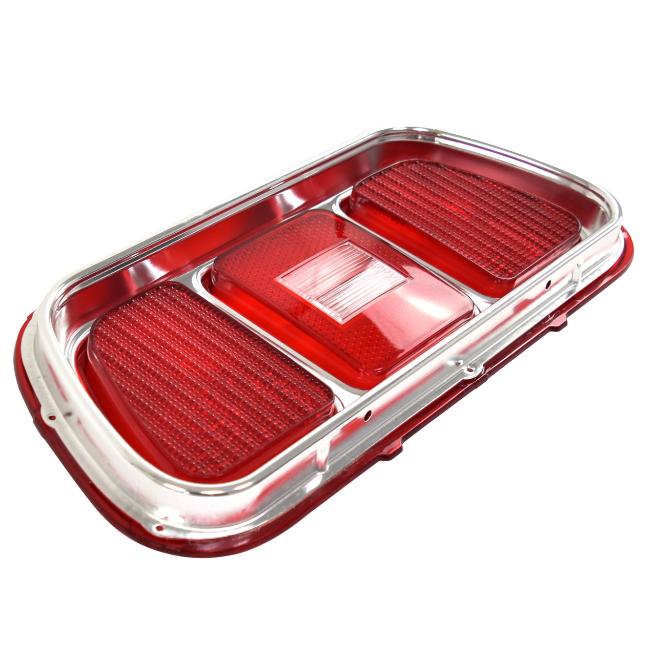 Tail Light Lens with Bezel | LH or RH | 1971-73 Ford Mustang