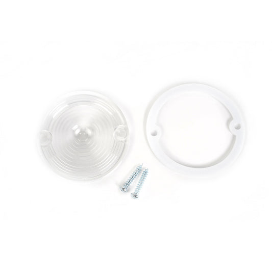 Backup Light Lens with Gasket & Screws | LH or RH | 1965-68 Ford Mustang