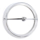Chrome Fog Light Bezel | LH or RH | 1965-68 Ford Mustang