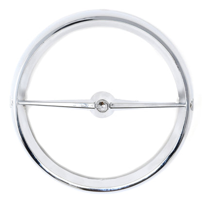 Chrome Fog Light Bezel | LH or RH | 1965-68 Ford Mustang
