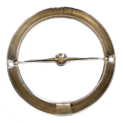 Chrome Fog Light Bezel | LH or RH | 1965-68 Ford Mustang