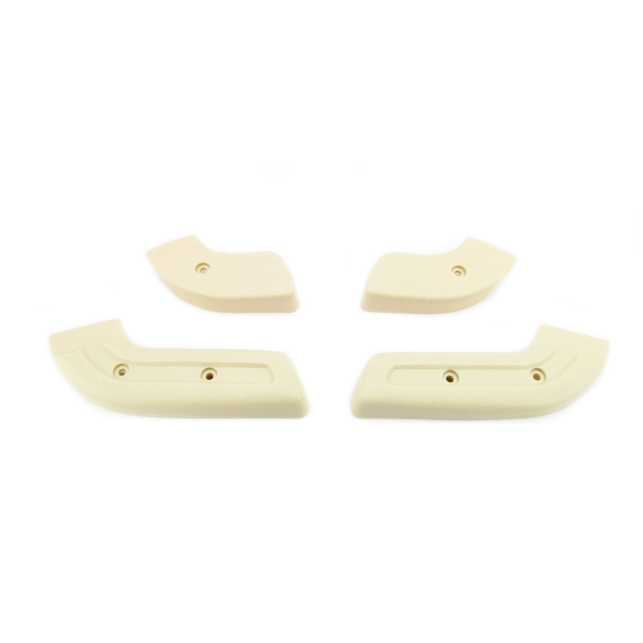 Front Seat Hinge Covers | Parchment | Does Two Seats | 1968-70 Ford Mustang