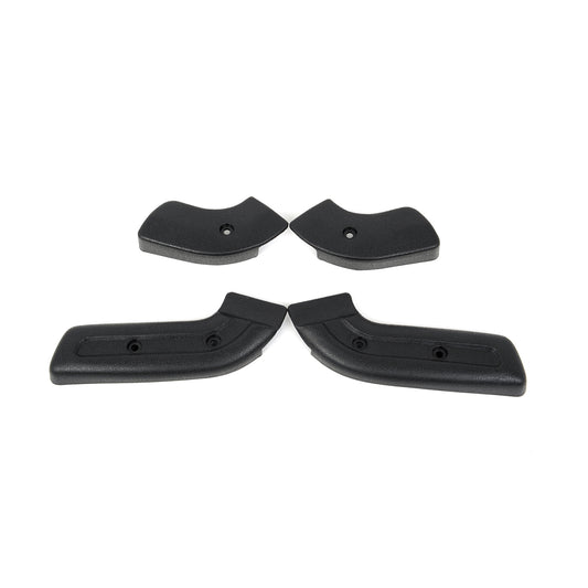 Front Seat Hinge Covers | Black | Does Two Seats | 1968-70 Ford Mustang