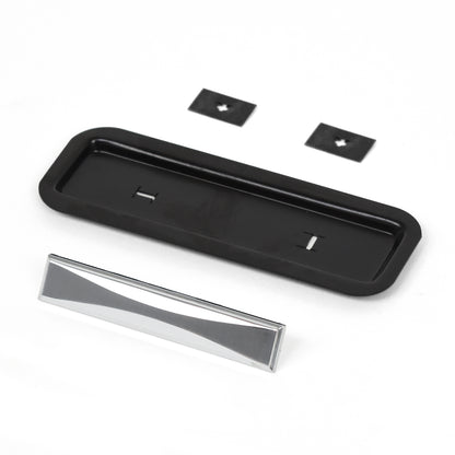Seat Emblem Trim Set | Deluxe Interior | 4 piece | Does One Seat | 1967 Ford Mustang