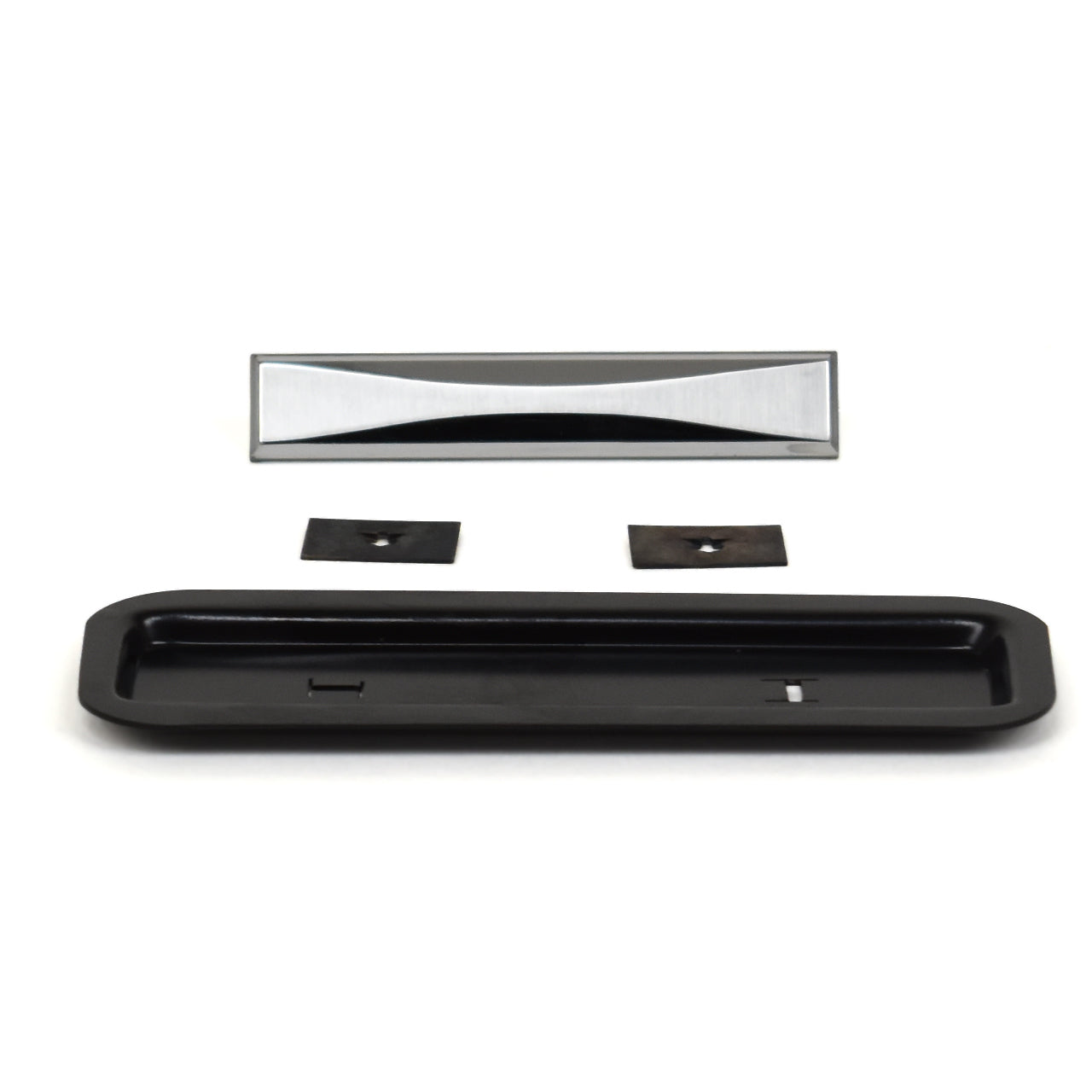 Seat Emblem Trim Set | Deluxe Interior | 4 piece | Does One Seat | 1967 Ford Mustang