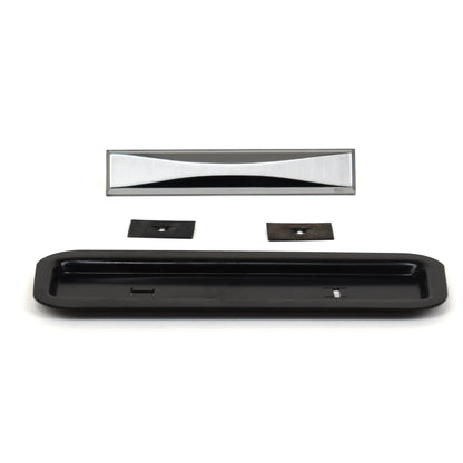 Seat Emblem Trim Set | Deluxe Interior | 4 piece | Does One Seat | 1967 Ford Mustang
